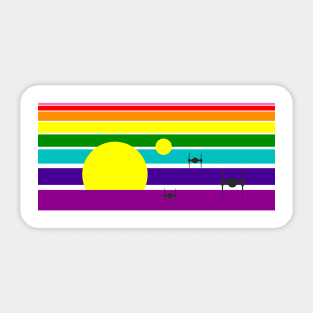 Tatooine Pride Sticker